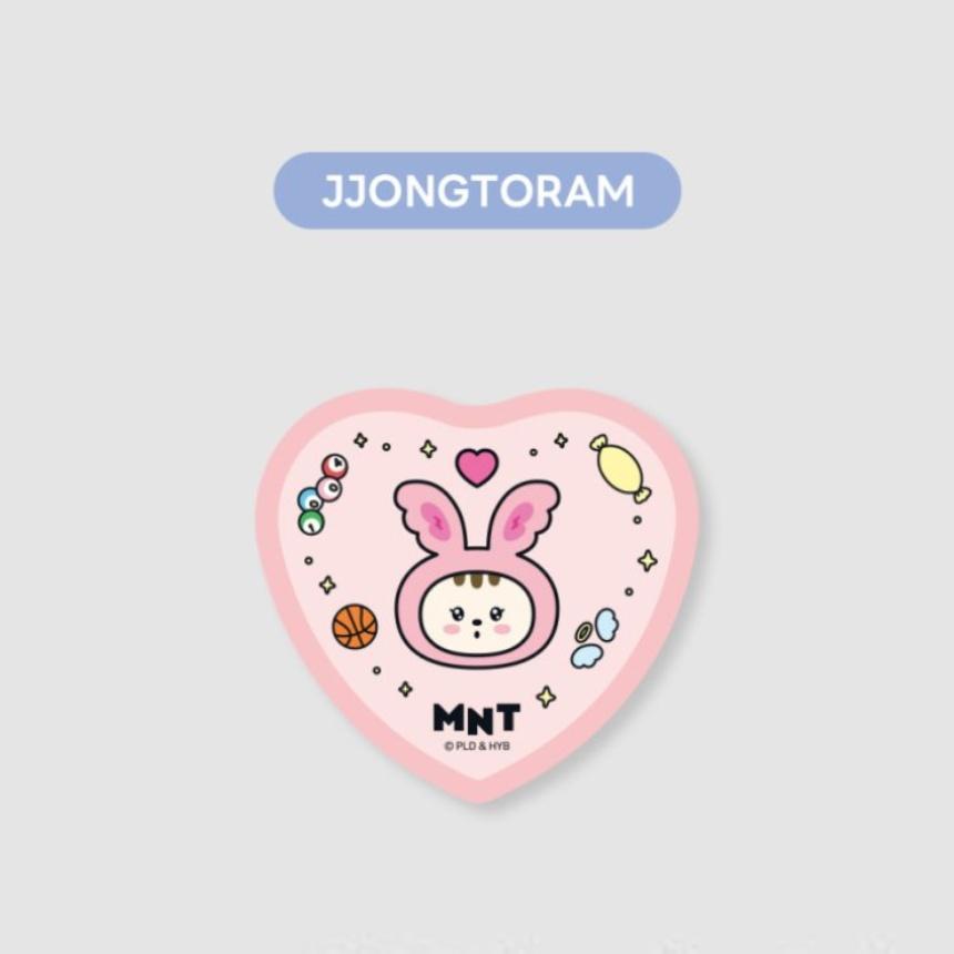 MINITEEN CANBADGE (HEART), SEVENTEEN GOODS , Official, Original, Authentic, KPOP