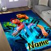 Messi's Celebration Moment Personalized Name Carpet Design for Dining Room Decorate room Hallway Kitchen Anti-slip Rug Anime Office Decor
