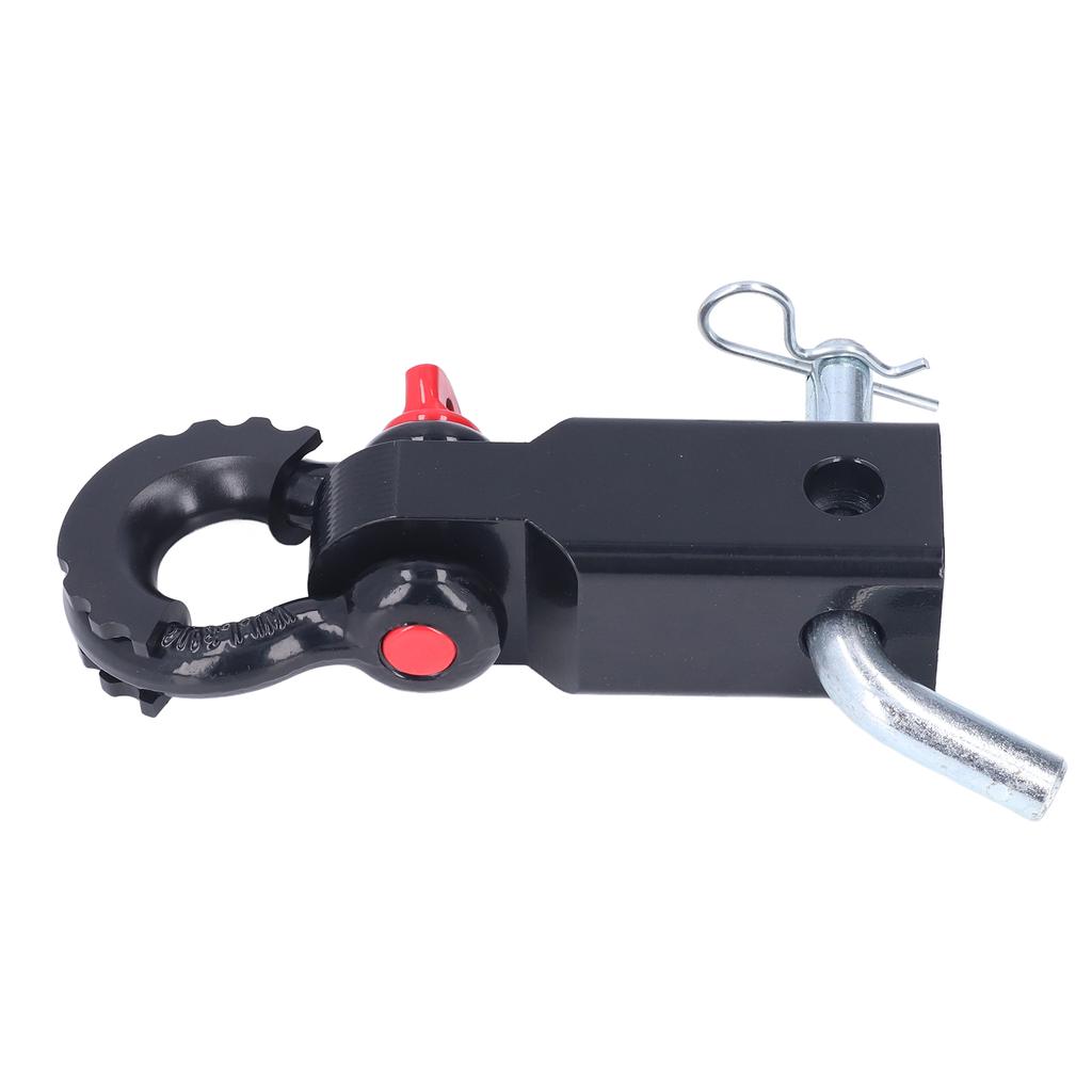 2in Universal Shackle Hitch Receiver Steel Vehicle Recovery Towing Accessories for Cars Trucks Jeeps