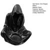 Grim Reaper Statue Gothic Crystal Ball Stand Bookshelf Decor Mysterious Creepy Wizard Robe Sculpture for Halloween Home Decor
