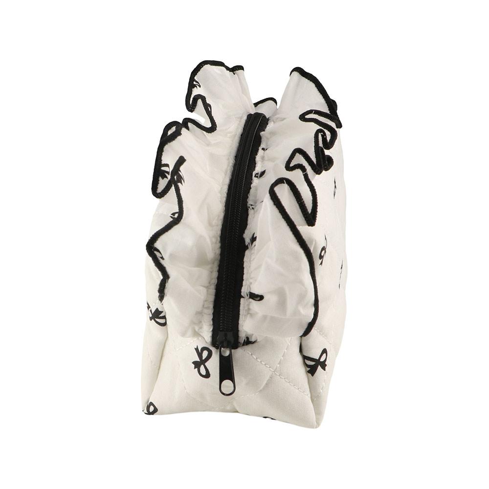 Flounce Stationery Storage Bag INS Makeup Lipstick Bag Creative Large Capacity Pen Case Kids