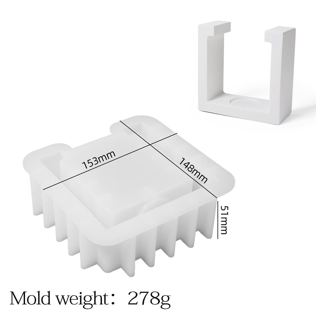 DIY Esenciální olej Difuzní Svícen Silikonová Forma Beton Cement Aromaterapie Difuzní Pec Forma Moderní Domácí Dekor