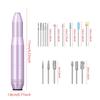 YIKOOLIN Portable Electric Manicure Pedicure Machine Nail Drill Set Acrylic Nail Gel Remover Tools Electric Nail Polishing Machi