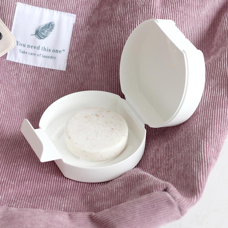 Reise Tragbare Plastik Seifendose mit Deckel Haushalt Einfache und Kompakte Seifenaufbewahrungsbox