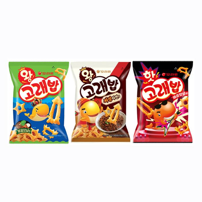 

Orion Whale bap Корейский вкус стир-фрай, Вкус чачжан рамена, Вкус сливочного карри, Вкус острого соуса (17 вариантов) fry+Jjajang+Spicy 3pack
