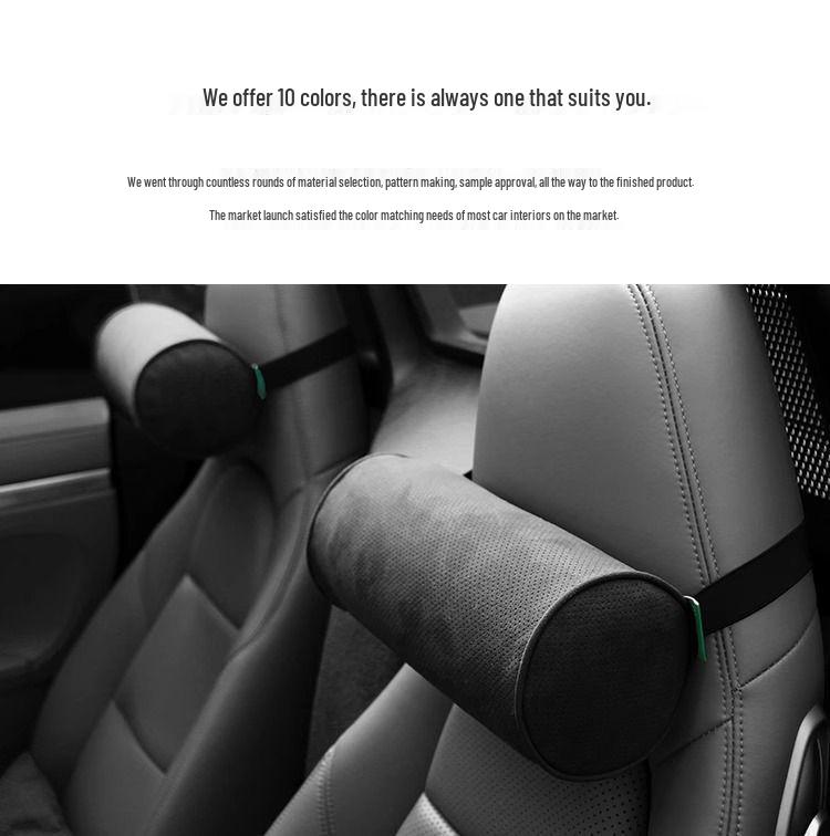 Koala Car Neck & Lumbar Pillow for Jihu Alpha S ARCFOX Headrest
