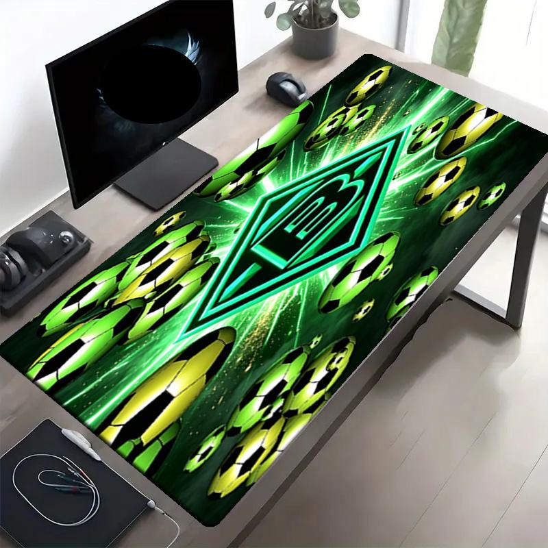 Borussia Monchengladbach Print Mouse Pad, Anti‑Slip Desktop keyboard Mat, for PC Laptop Gaming Working Daily Use, Cool Festival Surprise Gift