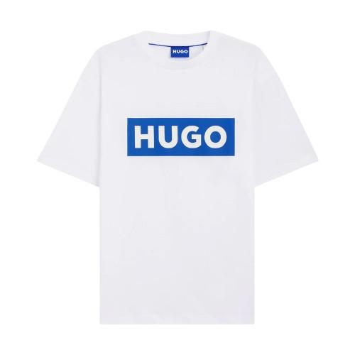 Hugo Mens Nico Print Logo T-Shirt