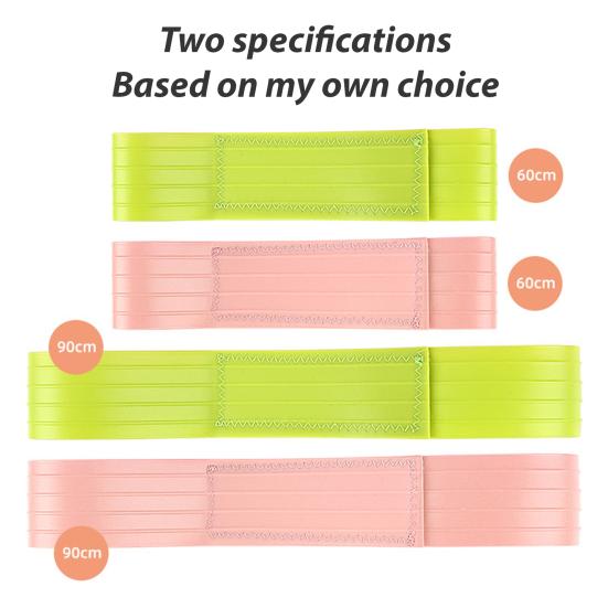 60/90CM Skipping Posture Corrector Band Adjustable Anti-Slip Silicone Posture Correction Belt Beginner Rope Jumping Training Arm Fixing Strap