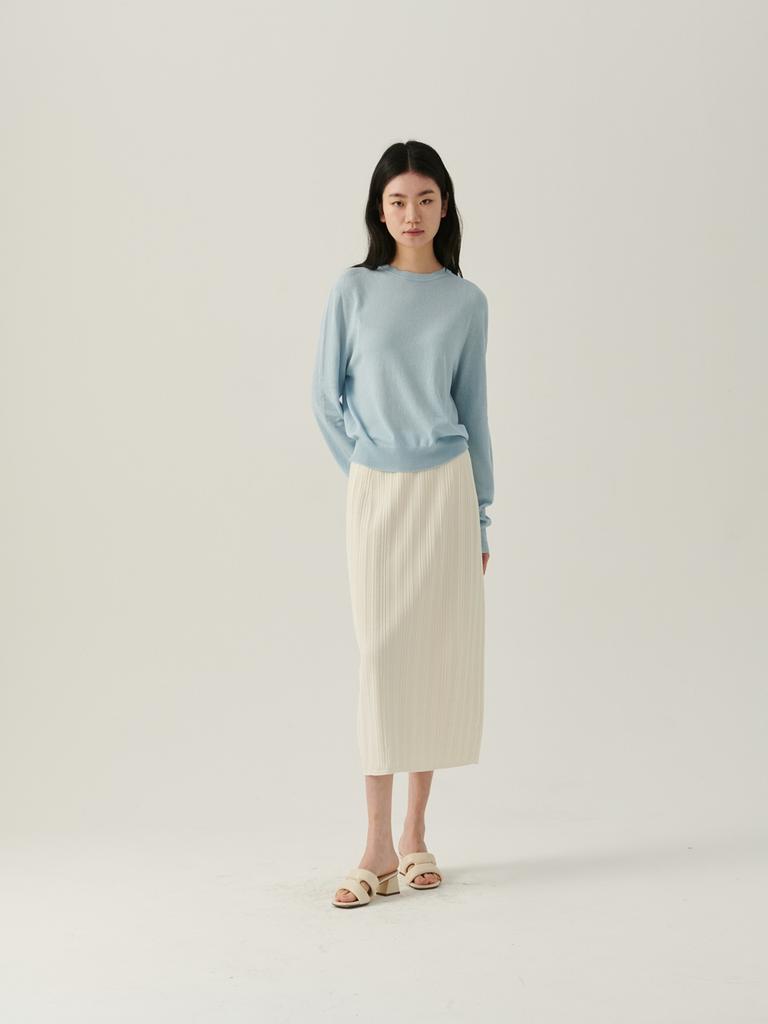 Beiseuseuledeu Trace H Line Skirt - Cream