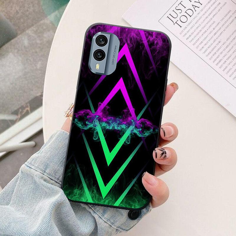 For Nokia X20 X10 Case Astronaut Black Silicon Soft TPU Phone Cases for Nokia X30 C10 C20 G10 G20 Protective Back Shells Coque