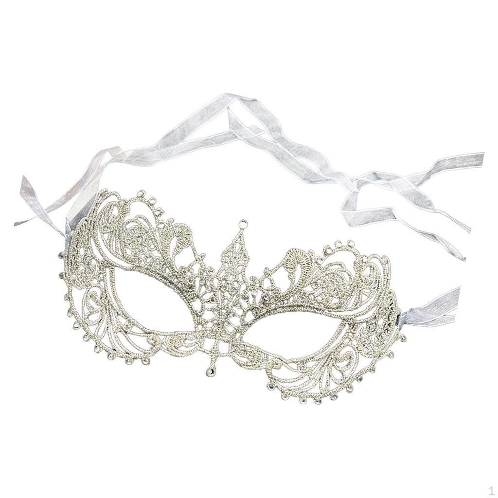 Delicate Lace Mask for Women - Elegant and Graceful Half Face Cover