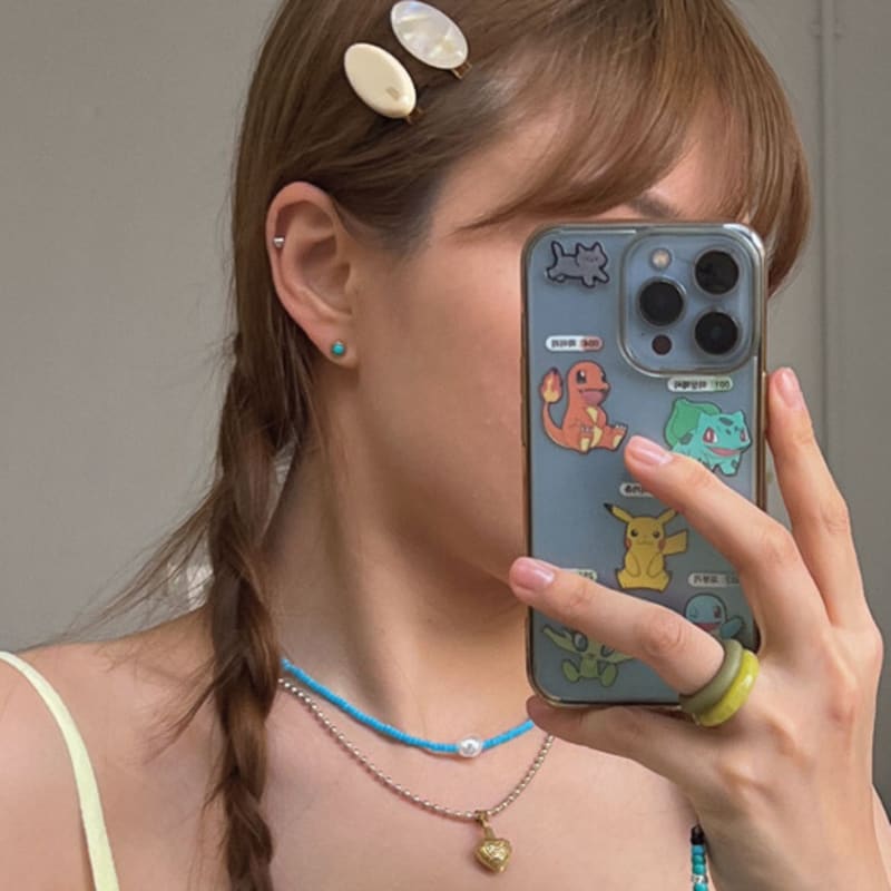 Objet213 Brown Mood Peanut Hair Clip (3 Colors)