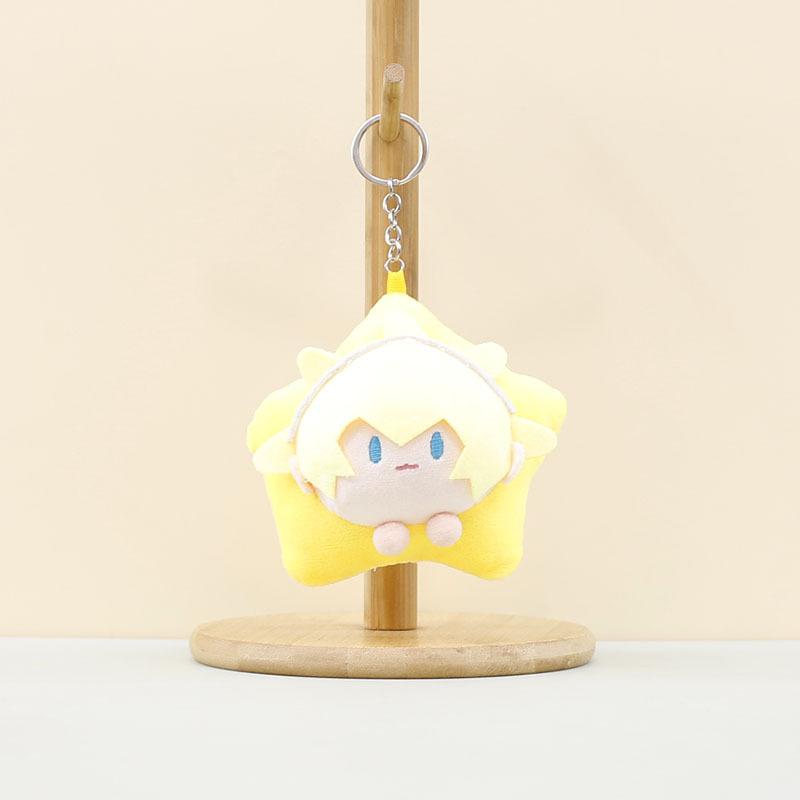 

Miku Hatsune Adorable Plush Keychain Sweet Stuffed Animal Accessory In Blue Yellow Pink Colors жовтий