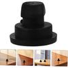 Rubber Replacement Feet for Rice Cooker and Slow Cooker 12Pcs Black Small Rubber Foot Plugs with Anti-Slip Heat ulation and Noise Dampening for