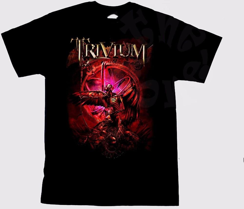 

Trivium American Tshirt Black Men S234XL AG013 Unisex T-Shirt M