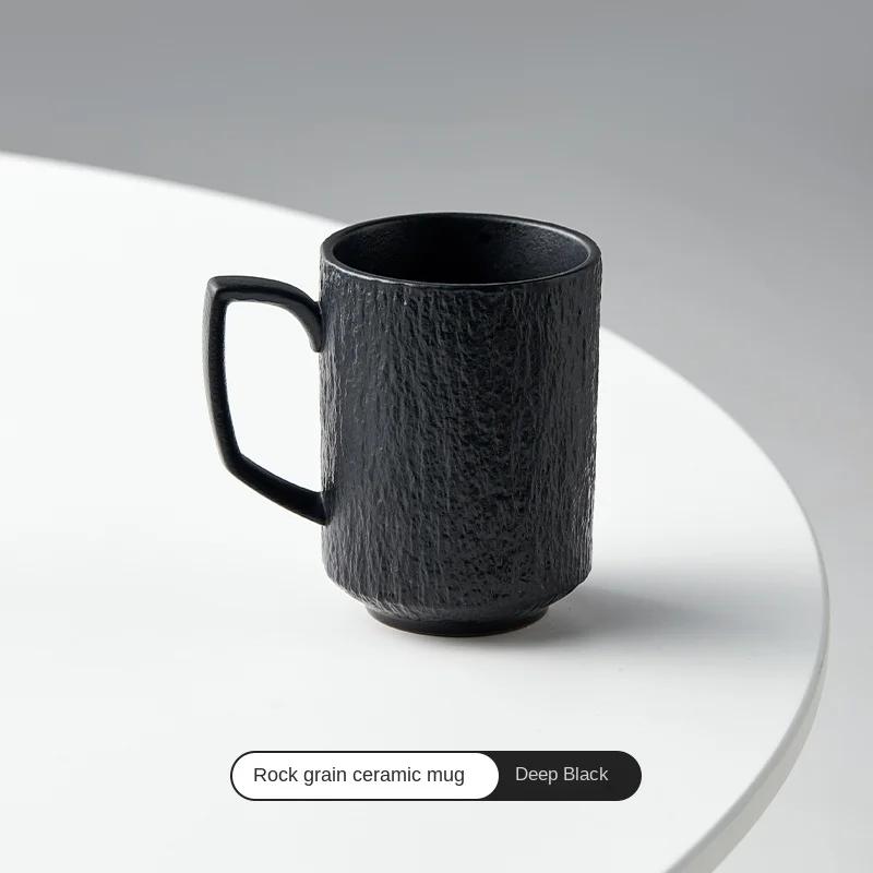 

Набор чашек Керамический однотонный цветной высококачественный изысканный легкий роскошный бытовой многоугольный нерегулярный большой емкости простой современный