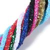 5yards/lot Rhinestone Tube Cord Rope Rhinestones Sequins Trimmings PVC Rope For Wedding Party DIY Clothing Shoes Headwear Decor
