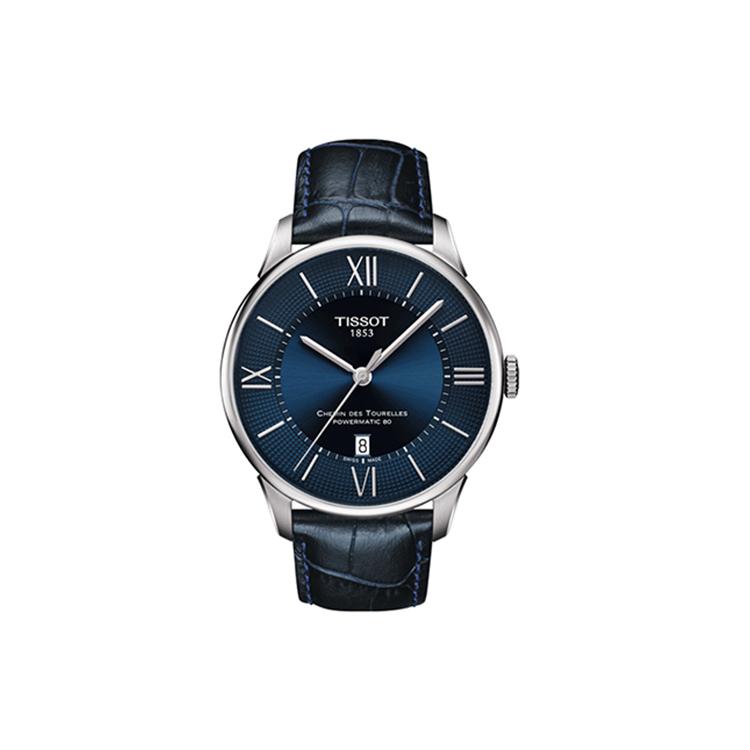 Tissot Tourelles Collection Automatic Mechanical Movement Men's Watches Watch 42mm Blue Dial T099.407.16.048.00