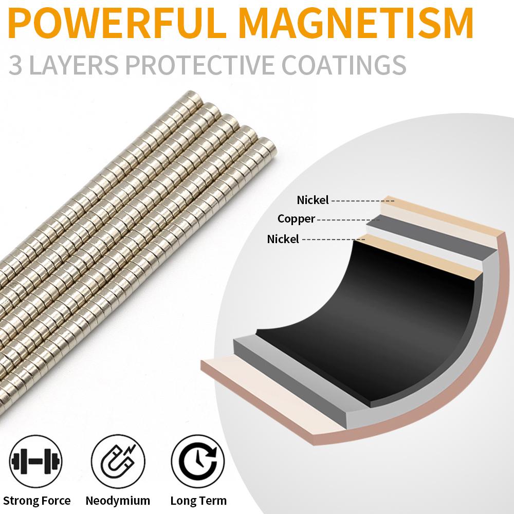 20/50/100Pcs 4x2 NdFeB Rare Earth Magnets 4mmx2mm Small Round Magnets Permanent Neodymium Magnets 4*2 Strong Magnet Disc