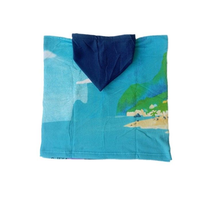 Poncho De Bain Lilo & Stitch Disney - Bleu