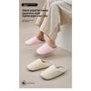 Japanese Style Silent Slippers for Women In Autumn and Winter, Soft Bottom Indoor Home Anti Slip Warm Bedroom Cotton Slippers for Men