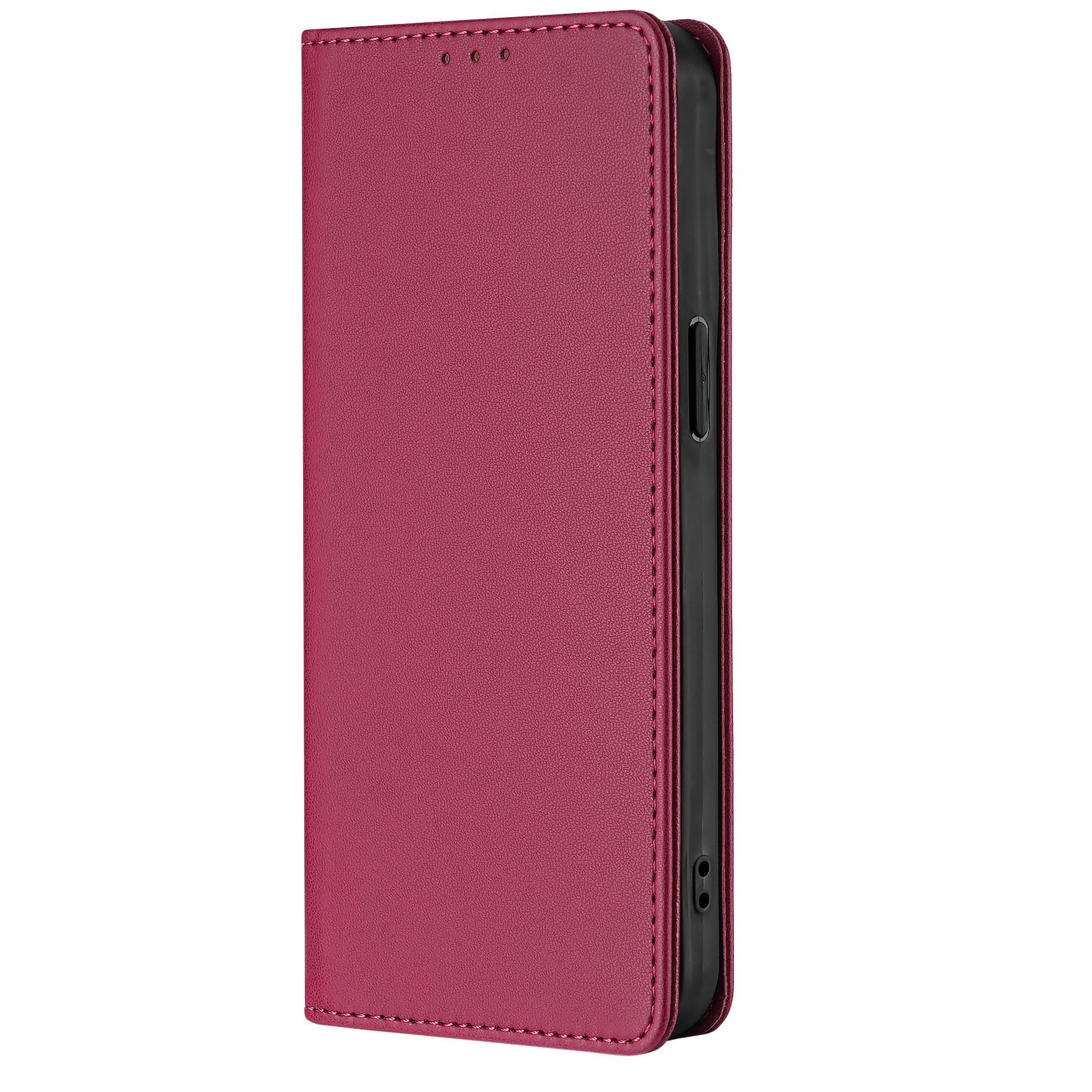 

Магнитный чехол-книжка со подставкой для Huawei Mate 20 Lite и Nova 3 P10 plus красный