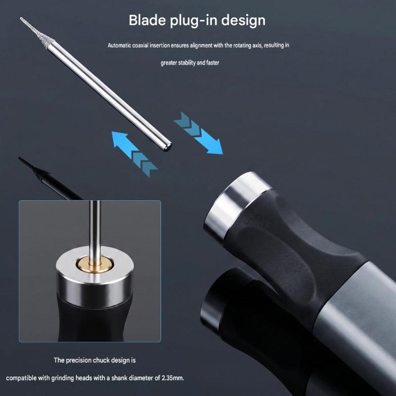 Handheld Rechargeable Rotating Tool Variable Speed Woodworking Engraving Pen Electric Drill For Detailed Repair Work