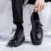 Fashion Brand Man Shoes Formal Genuine Leather Shoes for Men Lace Up Oxfords for Male Wedding Party Office Business Casual Shoe Men