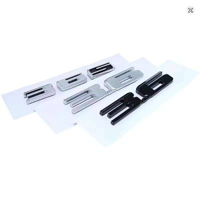ABS Auto Seitenemblem Buchstabe Heckklappen-Plakette Aufkleber für Cadillac 3.6 36S SRX CTS ATS XT5 BLS DTS XLR Escalade Deville