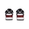 Nike Dunk Red Shadow Abrasion Resistant Breathable Low Top Skateboard Shoes Men's Black White Red HF5441-100(Team1555-)