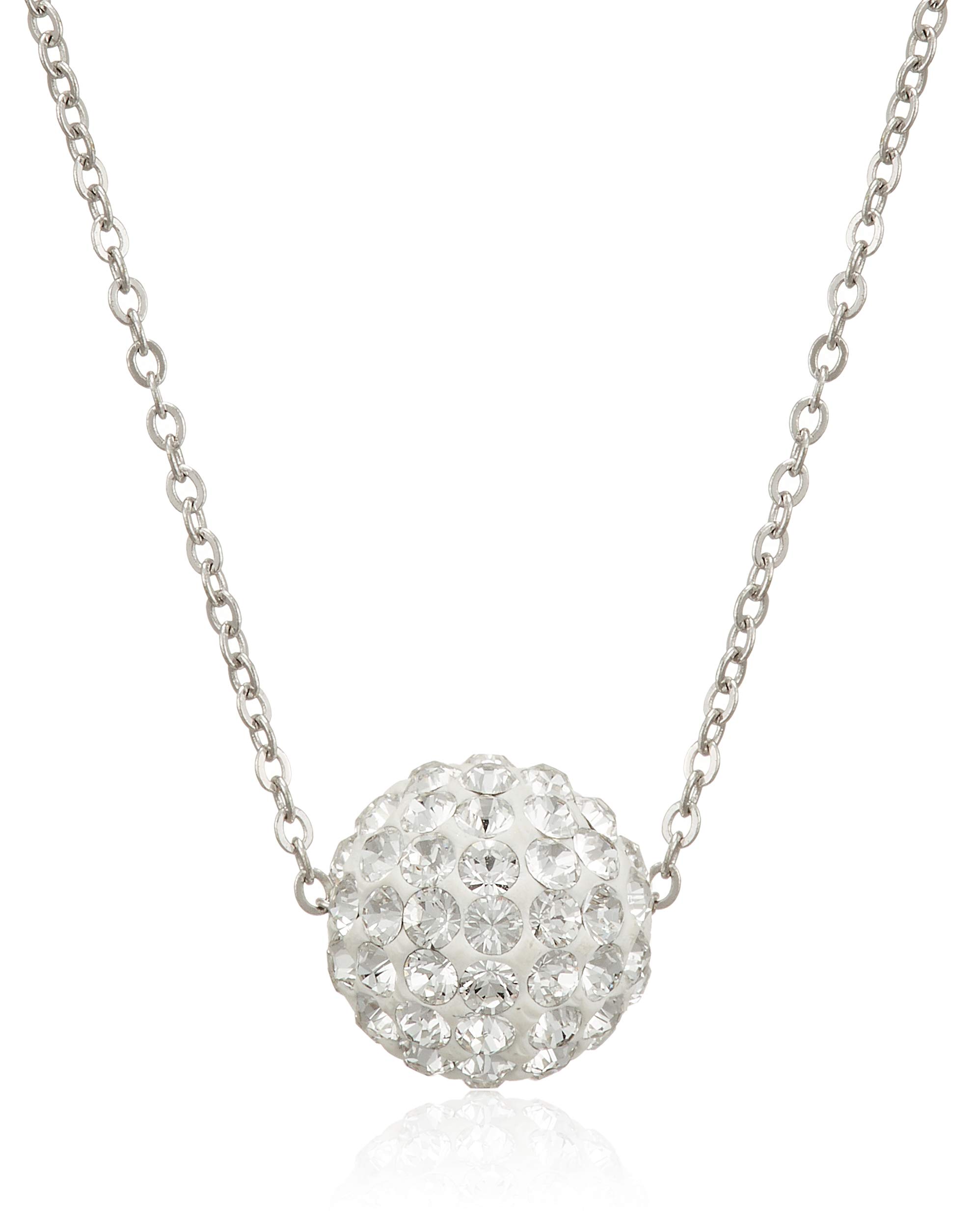 

Магазин Зроблено в Японії Магнітна застібка Паве Срібло [Ювелірні вироби M] Кольє, Гіпоалергенне, Жіноче, Просте, Куля, 8мм,