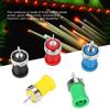 P3007 10pcs Mixed Color Banana Socket 4.0mm Jack for Panel Mounting Test Probes