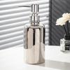 Modern Cylindrical Press Soap Dispenser Bathroom Shampoo Shower Dispensing Bottle Ceramic Soap Dispenser Bathroom Accessories