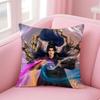 Cultivation Anime B-Battle Through The Heavens Cushion Cover Linen Pillowcase Cover Soft Decor For Sofa Home Room
