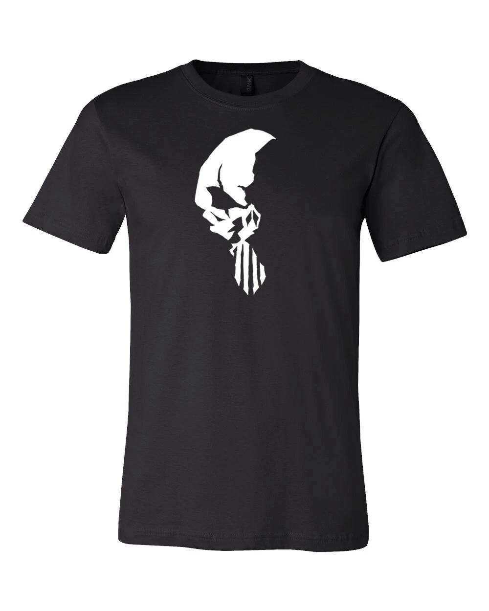 The Punisher Skull Cotton Tee Graphic T-T-Shirt L