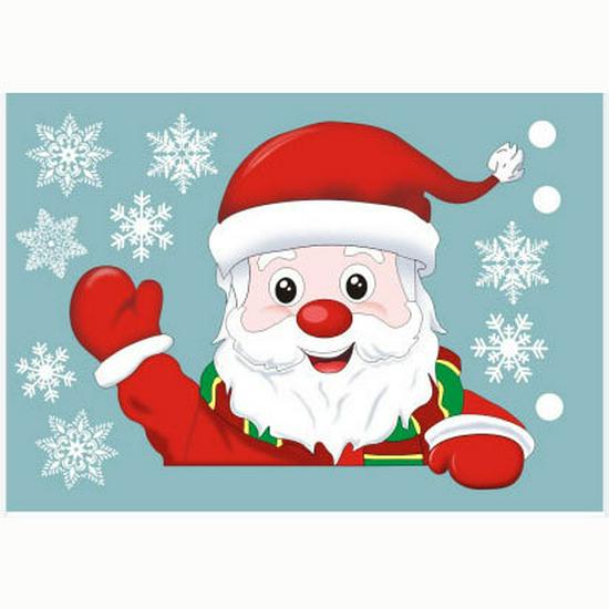 2025 Double-Sided Snowflake Static Glass Stickers - Christmas Window & Wall Decoration