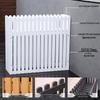 JINGGENG Outdoor Anti-Corrosion Wooden Planter Box with Fence