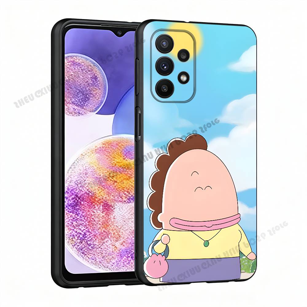 

A-Atashinchi M-Midori Mikan Silicone Protect Case For Samsung A21 31 51 53 20 22 30 32 42 50 70 Cover Samsung A73 5G