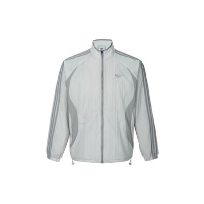 Originals Série Adicolor Mode Confortable Polyvalent Veste à Col Montant Homme Veste Gris Clair Gris JP1138