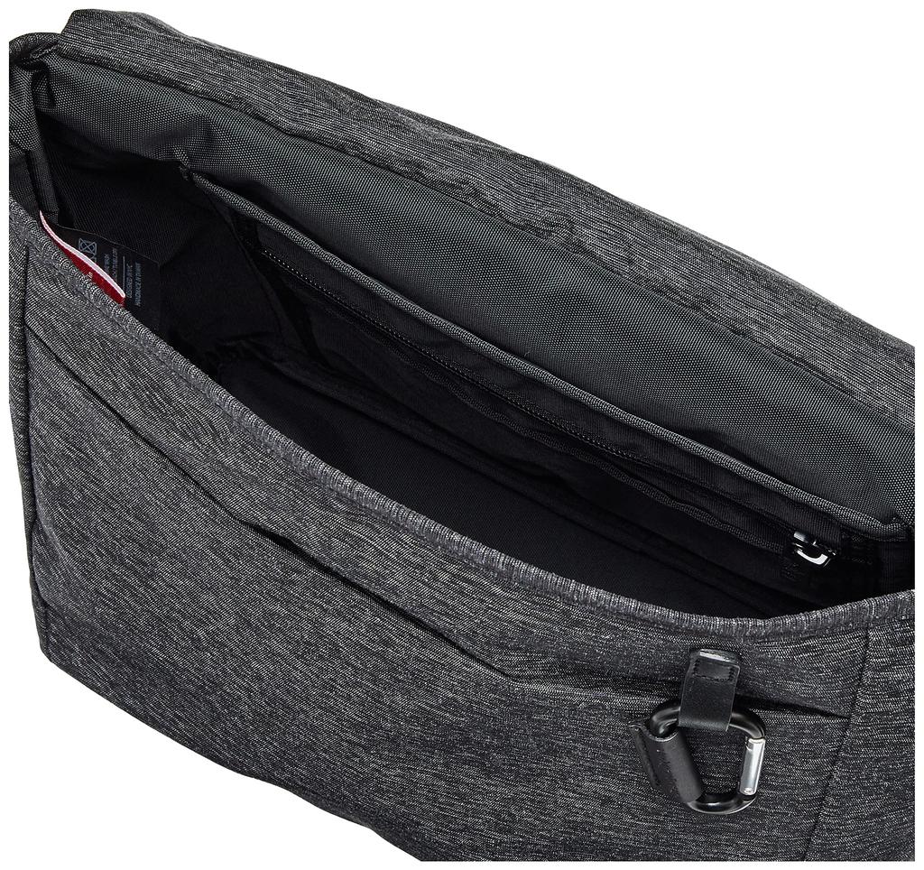 Black Label Produkt Oryginalny Torba Messenger ROSS MESSENGER CORDURA OXFORD Czarna [Manhattan Portage] [Oficjalny]