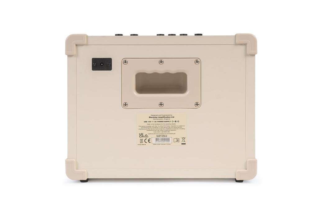 Blackstar V4 Stereo 10 Stereo Guitar Ideal for Home Practice and Live Power Reduction 6 Expansion Voice Double Cream IDCore Amplifier, Streaming,