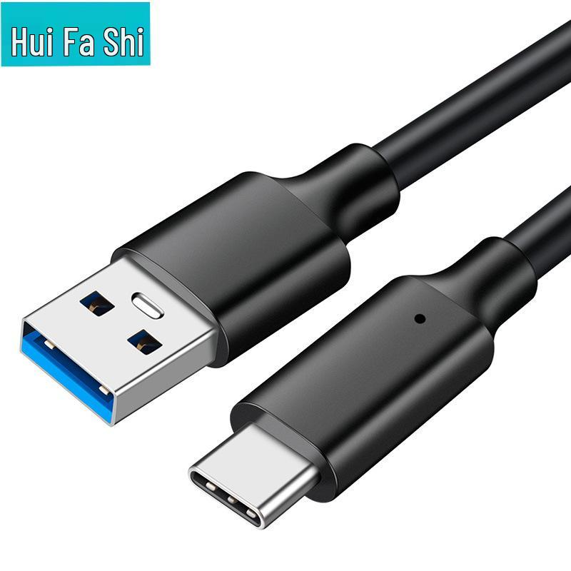 

USB 3.0 to Type-C Data Cable, 10Gbps, 3A/60W PD Fast Charging for Hard Drives USB to Type-C [Bare Cable]