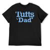 Tufts University Dad - Simple Sticker T-Shirt Cotton Man T-shirts Cute Clothes Clothes Custom Shirt Oversized T Shirt Men