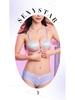Seamless Push-Up Front-Closure Bra & Panty Set: Wire-Free, Anti-Sagging & Shaping for Smaller Chests