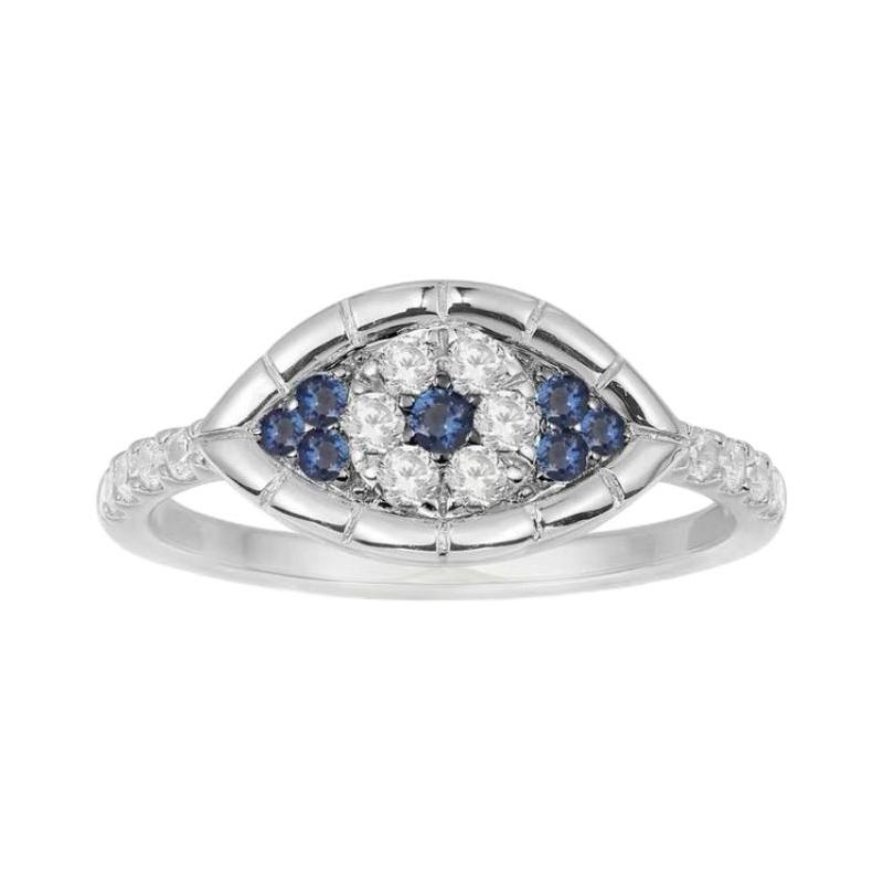 APM Monaco Devil s eye shape 925 silver ring women s silver A20622XKB серебряный