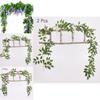 Exquisite 2x Artificial Wisteria Flower Vine Ideal For Elegant Indoor And Outdoor Decoration
