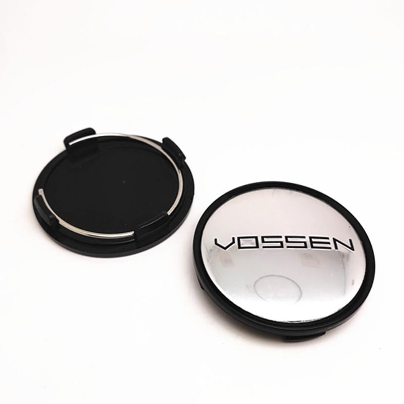 4pcs 63mm Vossen Wheel Center Caps Hub Rims Cover Car Styling Dust Cover Badge Emblem 57mm