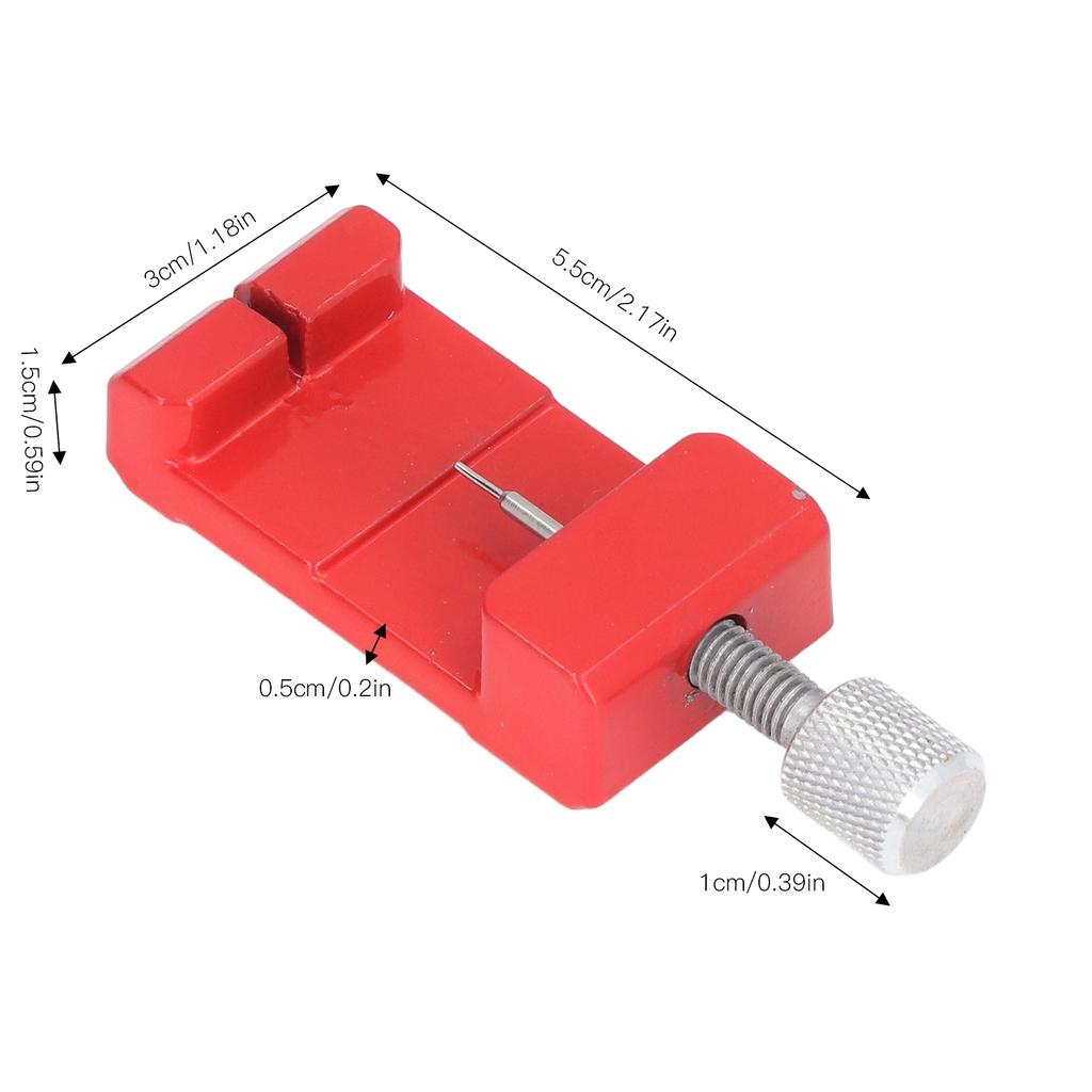 Watch Band Link Remover Strap Size Adjustment Tool Watch Pin Removal Tool with 3 Spare Pins Watch Band Tool Watch Sizing Tool