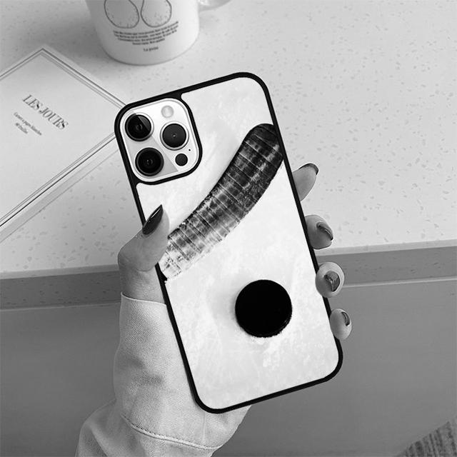 Hot Sport Ice Hockey Phone Case For iPhone 17 Air 14 15 16 13 12 Cover For Apple 14 15 16 Pro Max Plus Coque